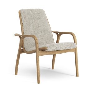 Swedese Laminaat Fauteuil Geolied Eiken/Moonlight/Schapenvacht