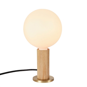 Tala Knuckle Tafellamp Eiken M. Sphere IV Bulb