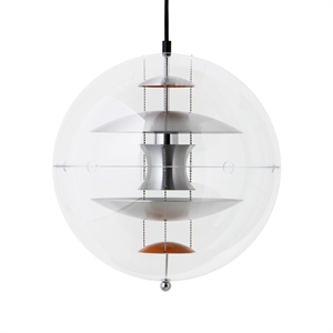 Verpan VP- Globe Hanglamp Ø40 Geborsteld Aluminium