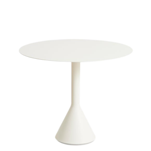 HAY Palissade Cone Tafel Ø90xH74 Crèmewit