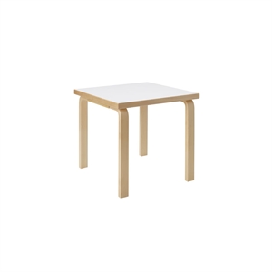 Artek Aalto 80C Vierkante Eettafel Wit