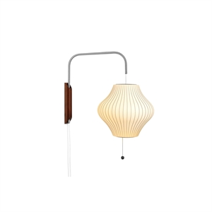 HAY Nelson Pear Wandlamp Klein Off-White met Snoer