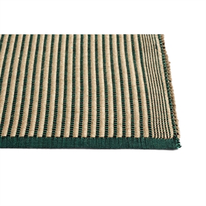 HAY Tapis Tapijt 80x200 Zwart/ Groen