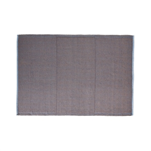 HAY Tapis Tapijt 170x240 Kastanje/ Blauw