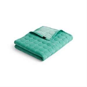 HAY Mega Dot Biologische Bedsprei 235x245 Zeegroen