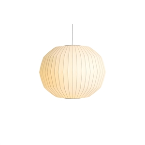 HAY Nelson Hoekige Bol Bubble Hanglamp Medium Gebroken Wit