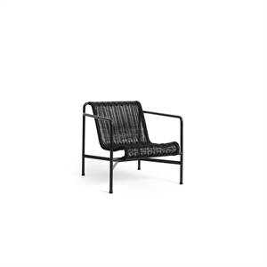 HAY Palissade Cord Fauteuil Laag Antraciet