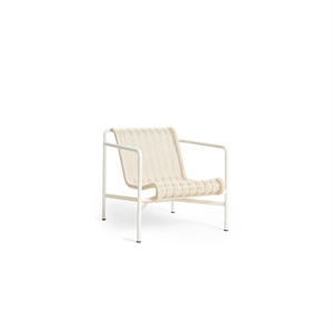 HAY Palissade Cord Fauteuil Wit Crème