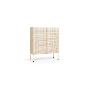 HAY Geperforeerde Kast Medium Eggshell