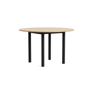 HAY Annex Ronde Eettafel Ø120 Gelakt Eiken/Antraciet
