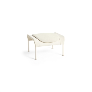 HAY O2 Ottoman Soft Cream/ Zwart