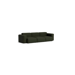 HAY Mags Soft Low 3-persoons Bankcombinatie 1 Maglia Donkergroen