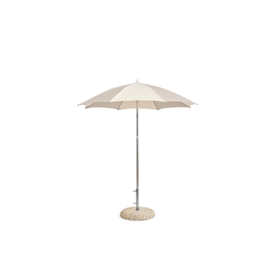 HAY Terrazza Octagon Parasol Gebroken Wit/ Grijs