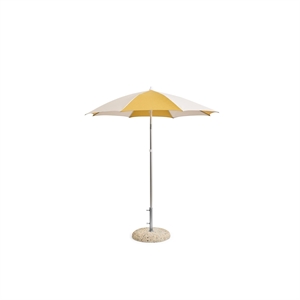HAY Terrazza Octagon Parasol Gebroken wit/Oker