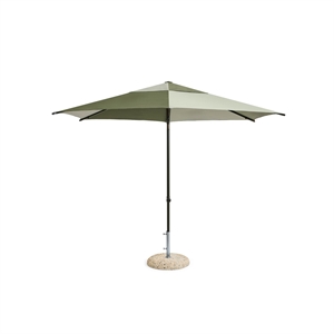 HAY Terrazza Hexagon Parasol Groen/ Donker Groen
