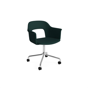 HAY Layout 264 eetkamerstoel met armleuning en draaifunctie Herfst 971/ Aluminium