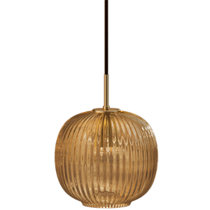 Edgeform Vibra Hanglamp Ø18 Amber