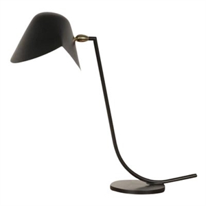 Serge Mouille Antony Bureaulamp Zwart
