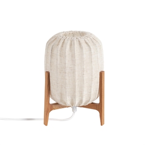 Watt & Veke Prisma Mini Tafellamp Donker Eiken/Natuurlijk