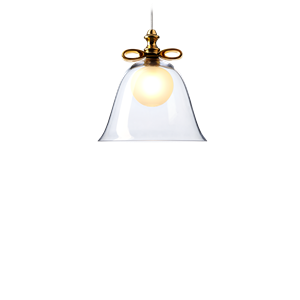 Moooi Bell Hanglamp Klein Goud/ Doorzichtig