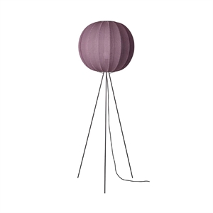 Made By Hand Ronde Vloerlamp Hoog Ø60 Burgundy