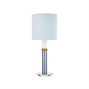 Design by Us Carnival No. 1 Tafellamp Lichtblauw/Bruin/Wit