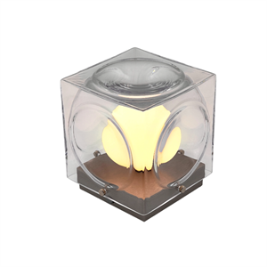 Lee Broom Chant draagbare lamp Helder/ Zilver