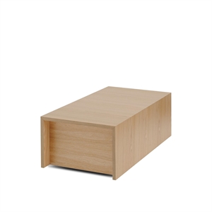 Muuto Connect Modulaire Salontafel, Klein, Gelakt Eikenhout