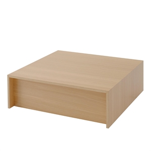 Muuto Connect Modulaire Salontafel, Groot, Gelakt Eikenhout