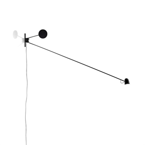 Luceplan Counterbalance Wandlamp Zwart