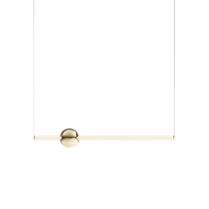 Lee Broom Orion Tube Hanglamp Wit/goud