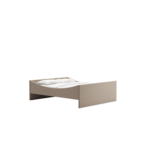 RYE Gebogen Bedframe 180x210 Beige