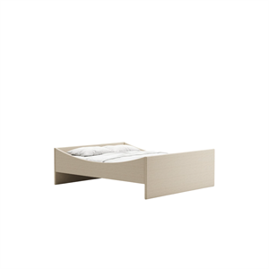 RYE Gebogen Bedframe 160x200 Beige