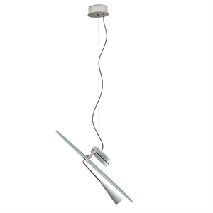 Stilnovo Bascula Hanglamp Grijs/ Nikkel