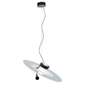 Stilnovo Bascula Hanglamp Wit/ Nikkel