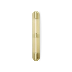 Design By Us Liberty Dubbele Wandlamp Geborsteld Goud