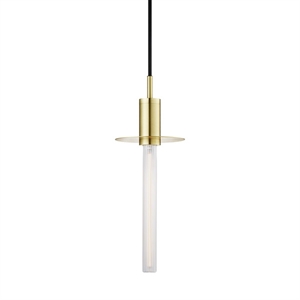 Design By Us Liberty Disc Hanglamp Geborsteld goud