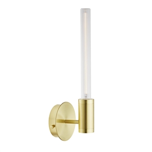 Design By Us Liberty Single Wandlamp Geborsteld Goud