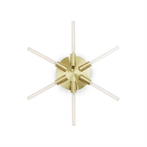 Design By Us Liberty Star Wandlamp Geborsteld Goud