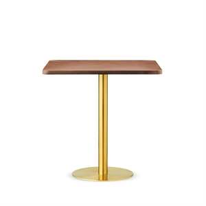 Design By Us Skins Salontafel 74x74 Goud/brandewijn