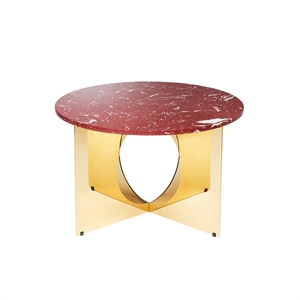 Design By Us This Is Art Salontafel Goud/bordeaux