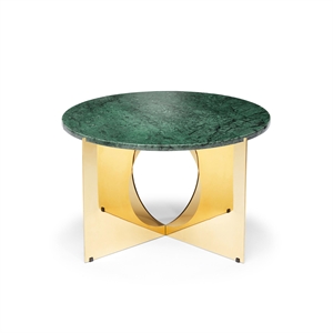 Design By Us This Is Art Salontafel Goud/ Groen Marmer