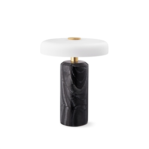 Design By Us Trip Draagbare Lamp Houtskool Marmer/ Mat Opaal