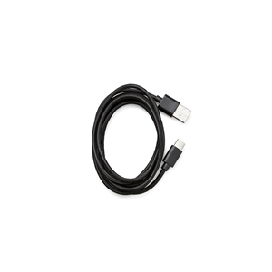 Design By Us Reis Oplaadkabel USB-A/C Zwart