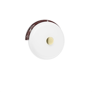 Design By Us Trip Wandlamp Burgundy Marmer/Glanzend Opaal