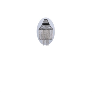 DCWédtions Lamp C Wandlamp Roestvrij Staal/ Zwart