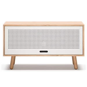 Department Ray TV-bank 100 cm Eiken/ Wit