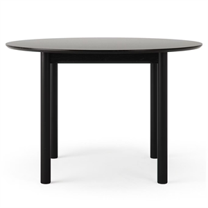 Department Houten Eettafel Ø110 cm Zwart