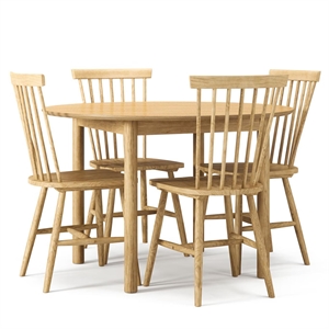 Afdeling Houten Eettafelset Eiken