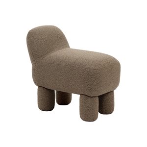 Design House Stockholm Uno Poef 50 cm Bruin